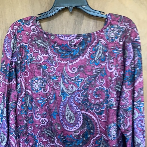 PM PXL Emily Daniels paisley floral print top - Picture 14 of 16